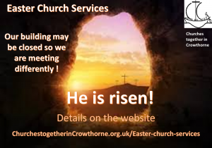Details of Crowthorne and Finchampstead Church Services Easter 2020